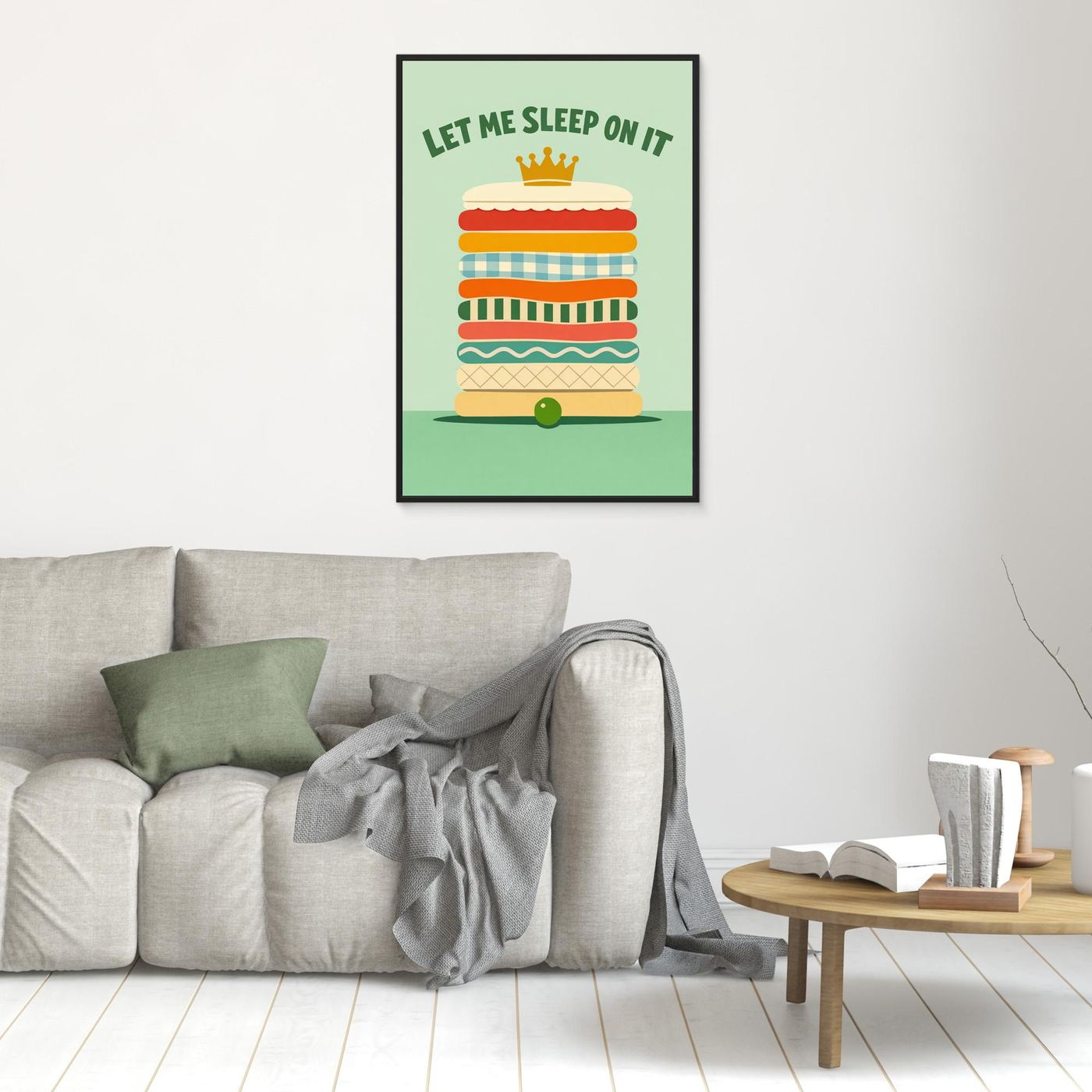 Swedish Princess Cake – Vintage Wall Art Let Me Sleep On It