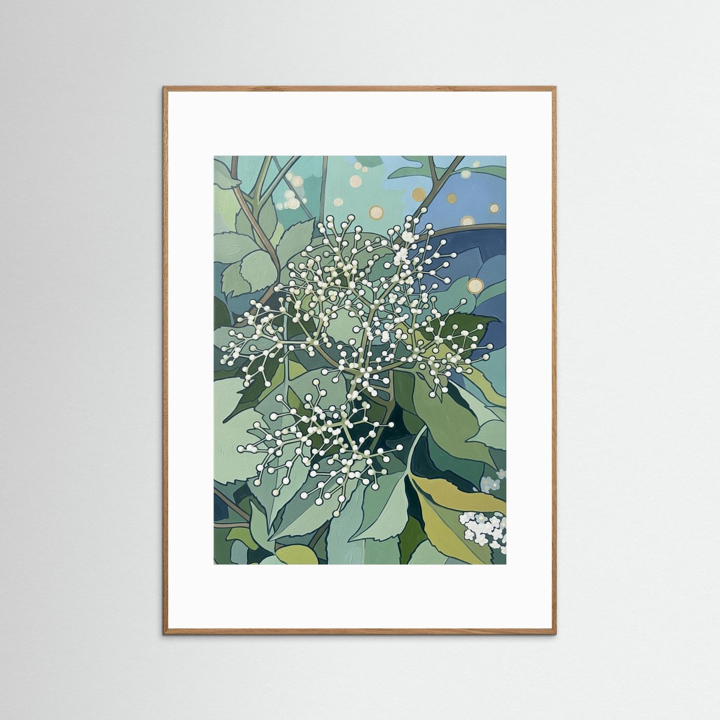 Elderflower Pre‑Bloom Cluster