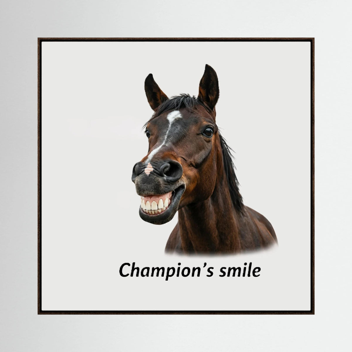 Champion’s Smile – Horse Portrait
