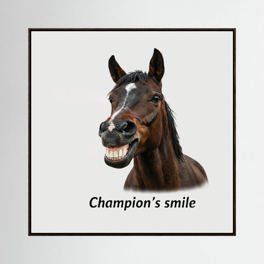 Champion’s Smile – Horse Portrait