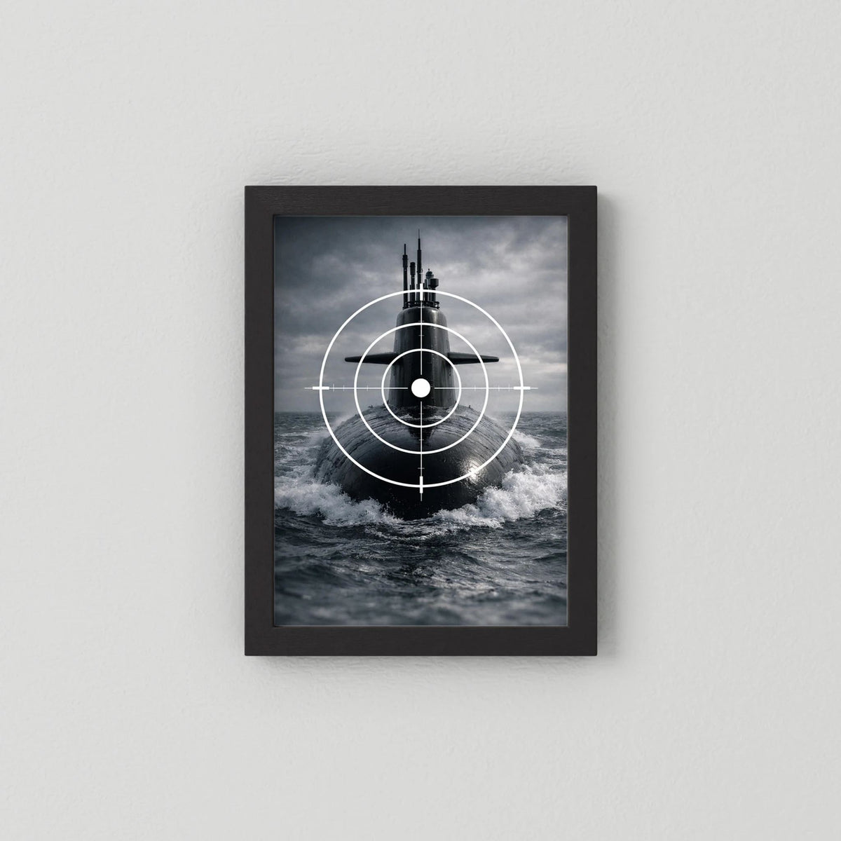 Image of a submarine – Nordic Minimalist Poster