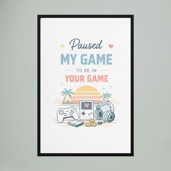 The Connection Poster – Paused My Game