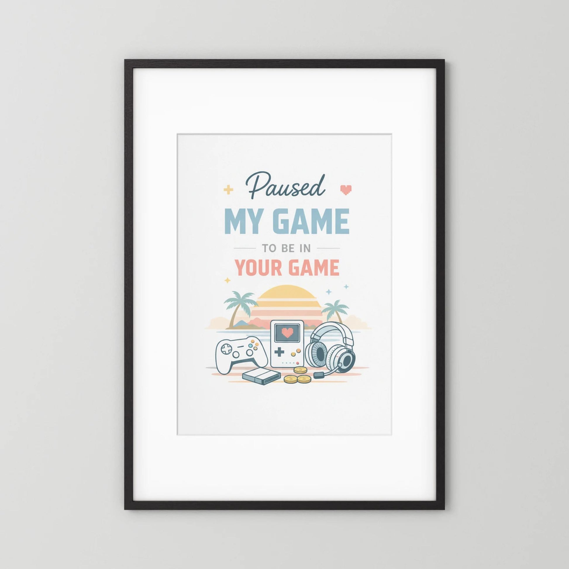 The Connection Poster – Paused My Game