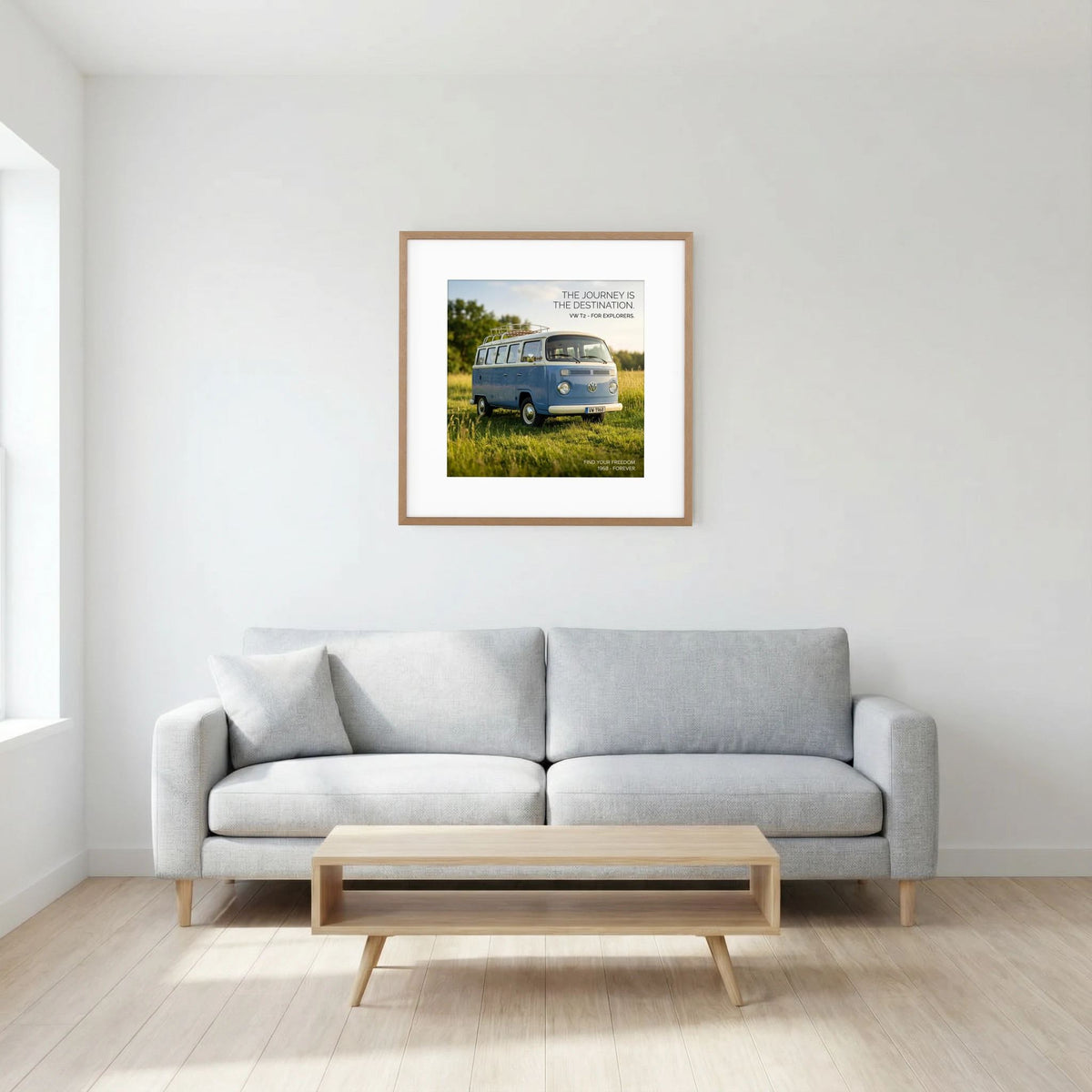 Classic VW T2 Poster – The Destination