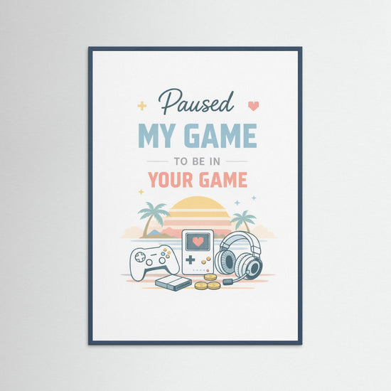 The Connection Poster – Paused My Game