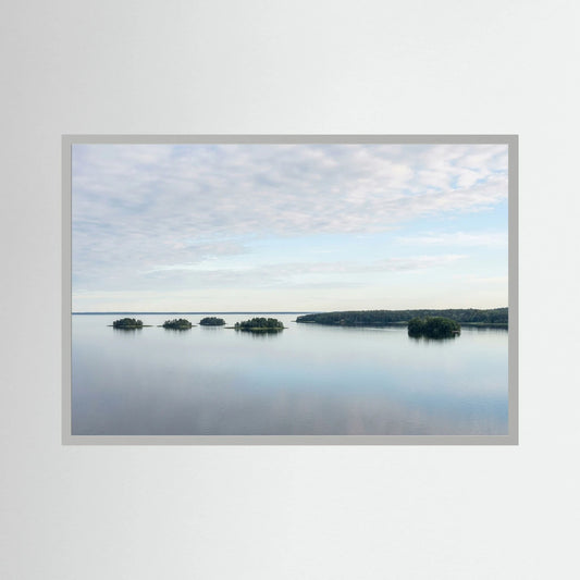 Silent Waters and Northern Islands Nature Poster