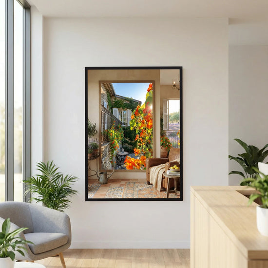Artists Garden - Colorful Arcadian Art Poster