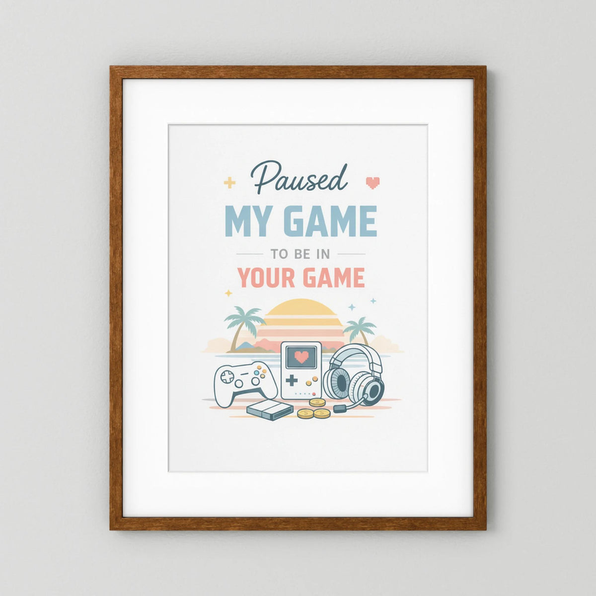 The Connection Poster – Paused My Game