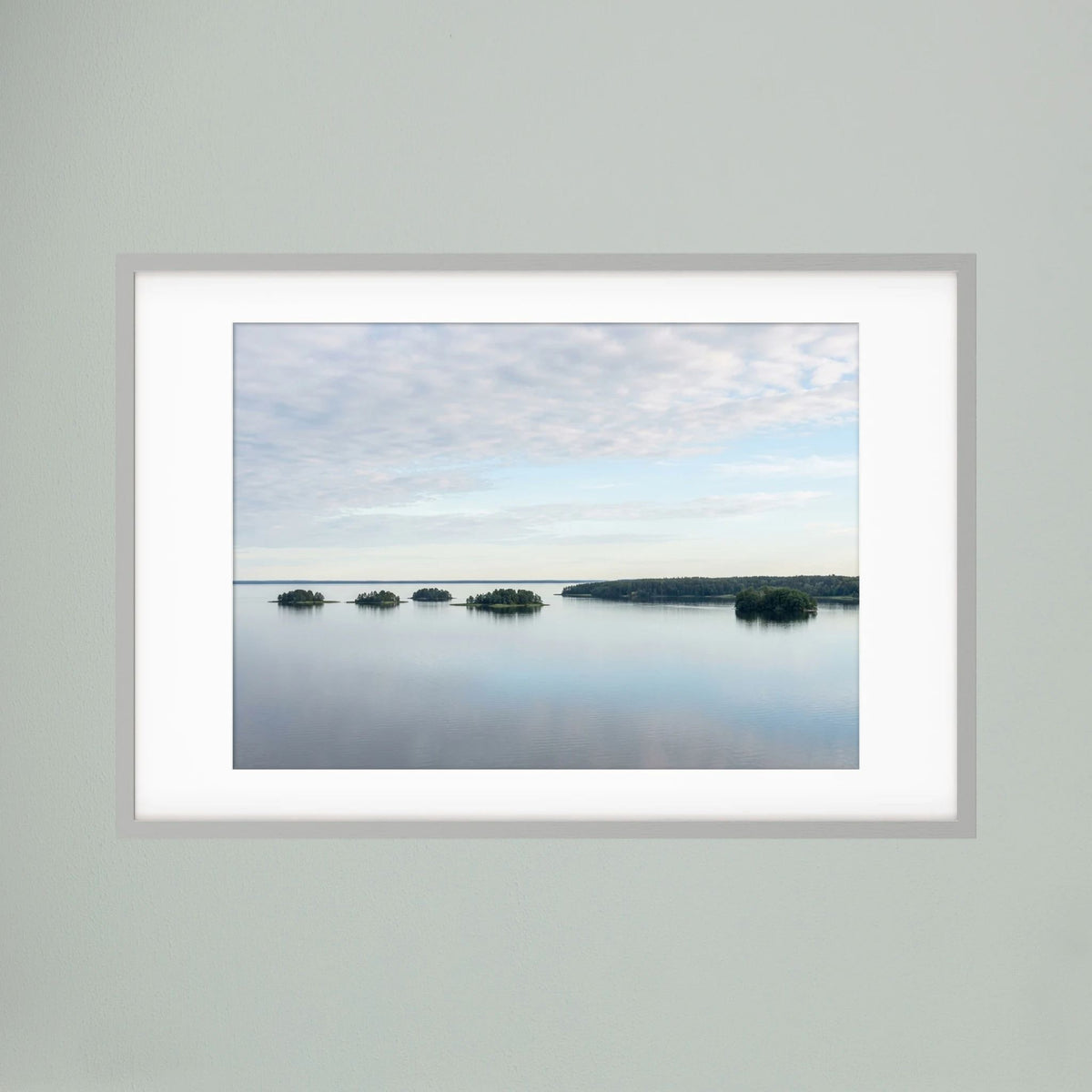 Silent Waters and Northern Islands Nature Poster