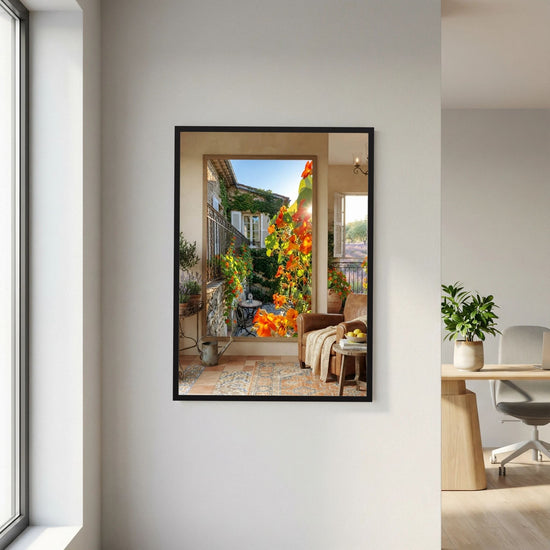 Artists Garden - Colorful Arcadian Art Poster