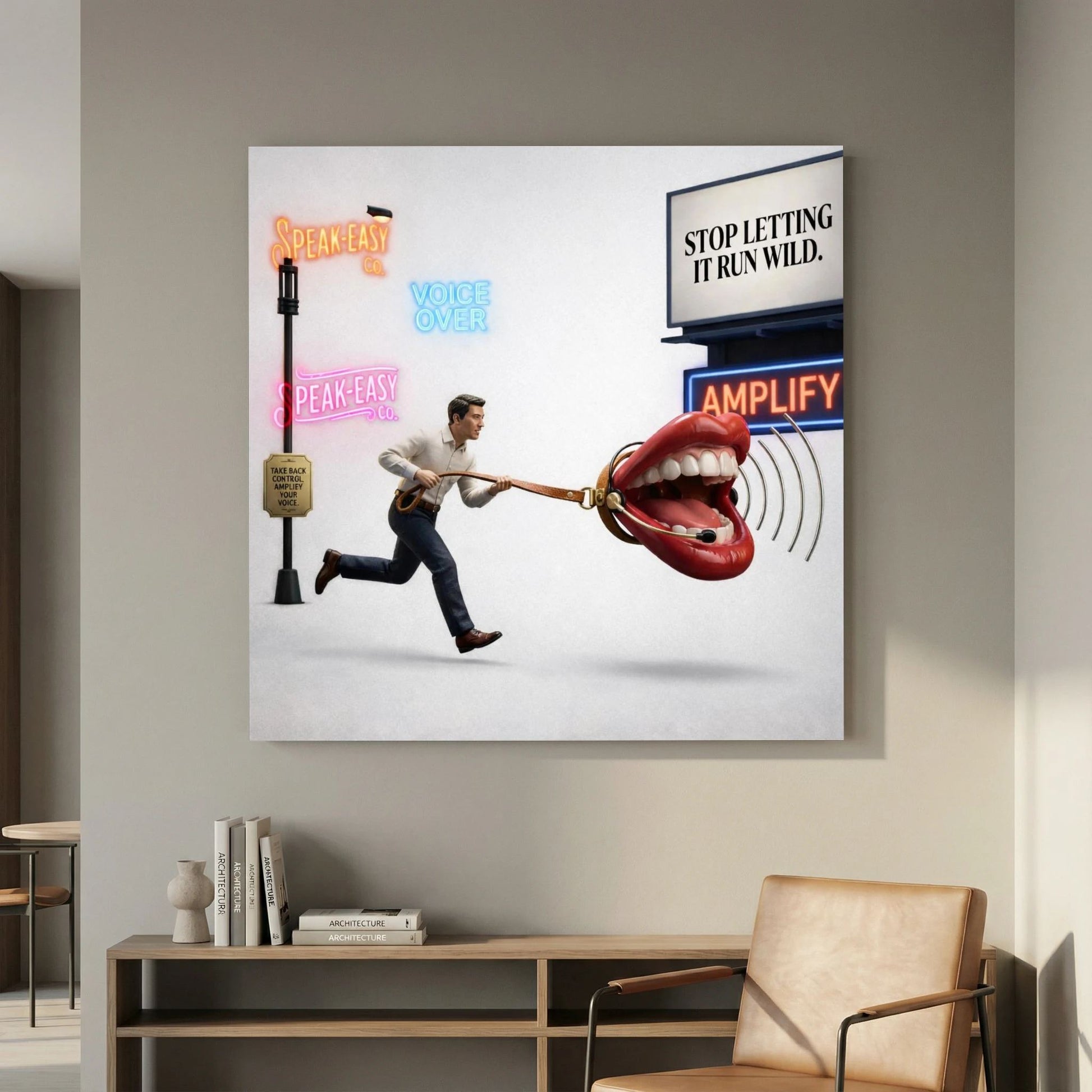 Voice Without Border Canvas