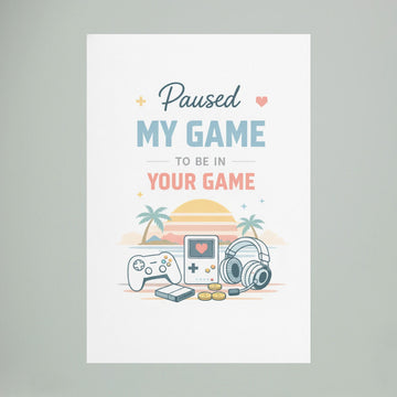 The Connection Poster – Paused My Game
