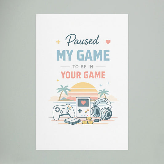 The Connection Poster – Paused My Game