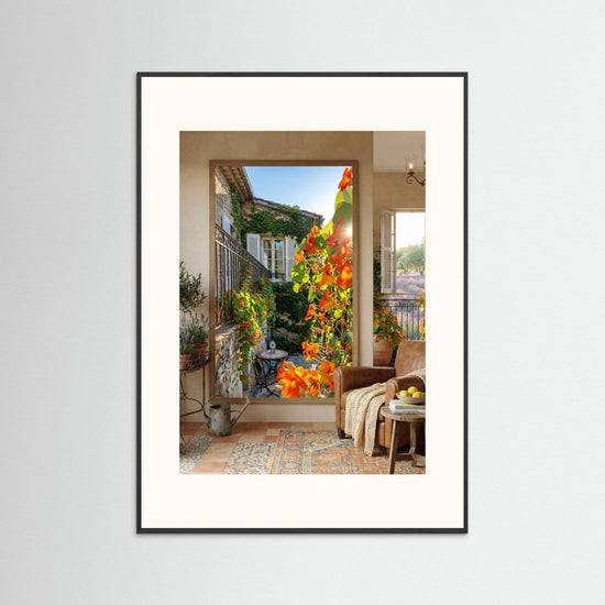 Artists Garden - Colorful Arcadian Art Poster