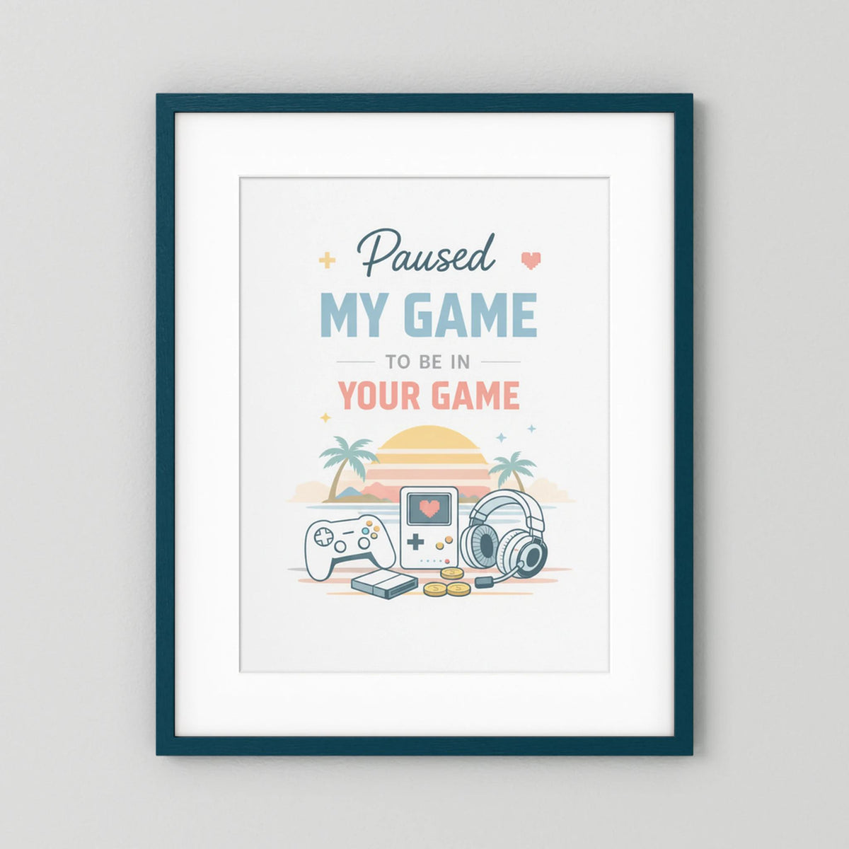 The Connection Poster – Paused My Game