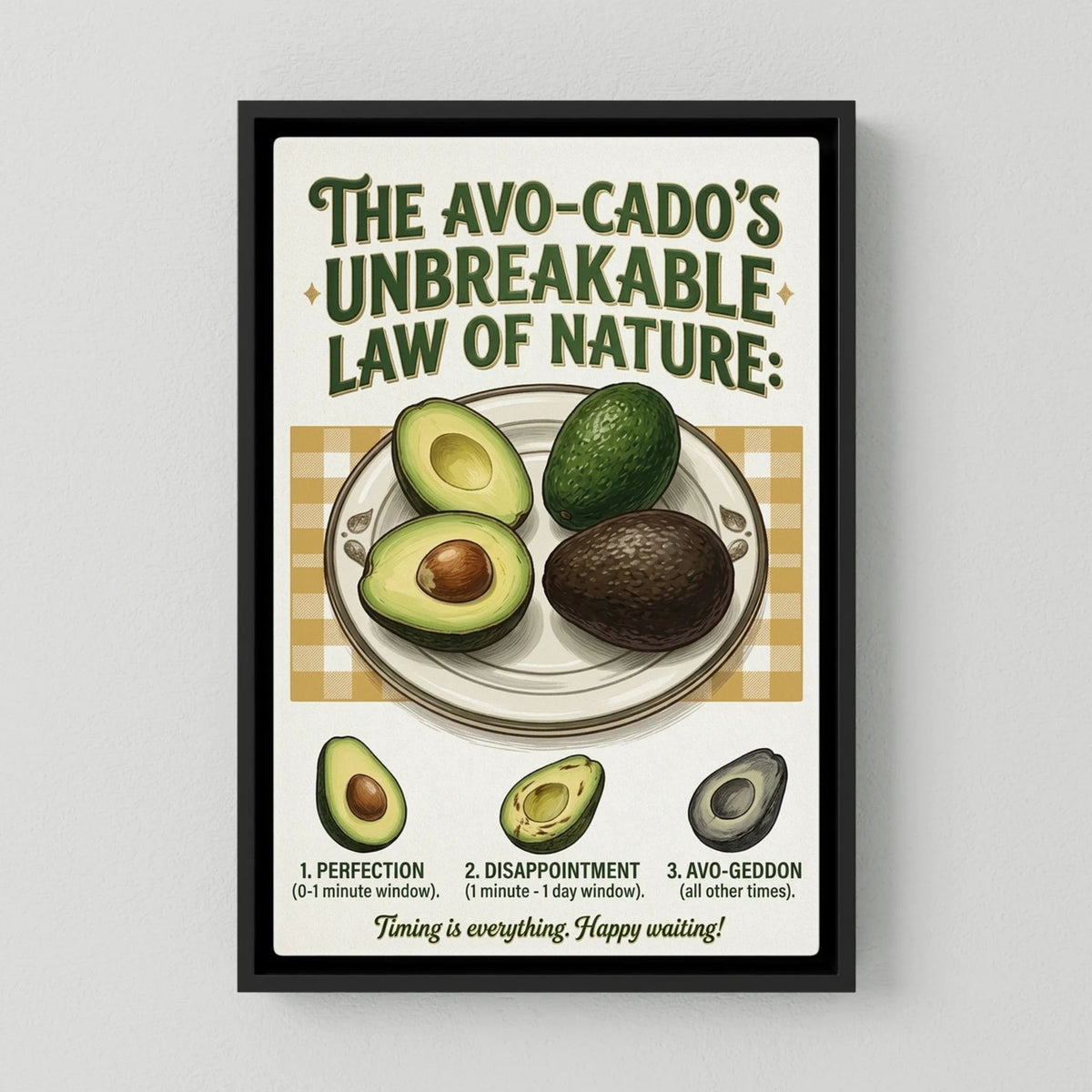 Ripening Avocados Art Print – Canvas Decor