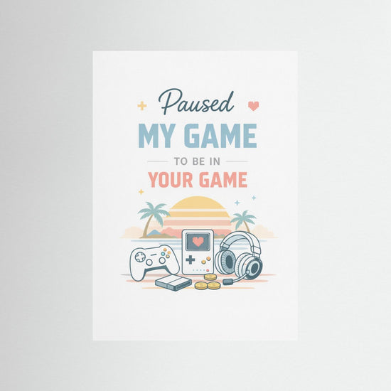 The Connection Poster – Paused My Game