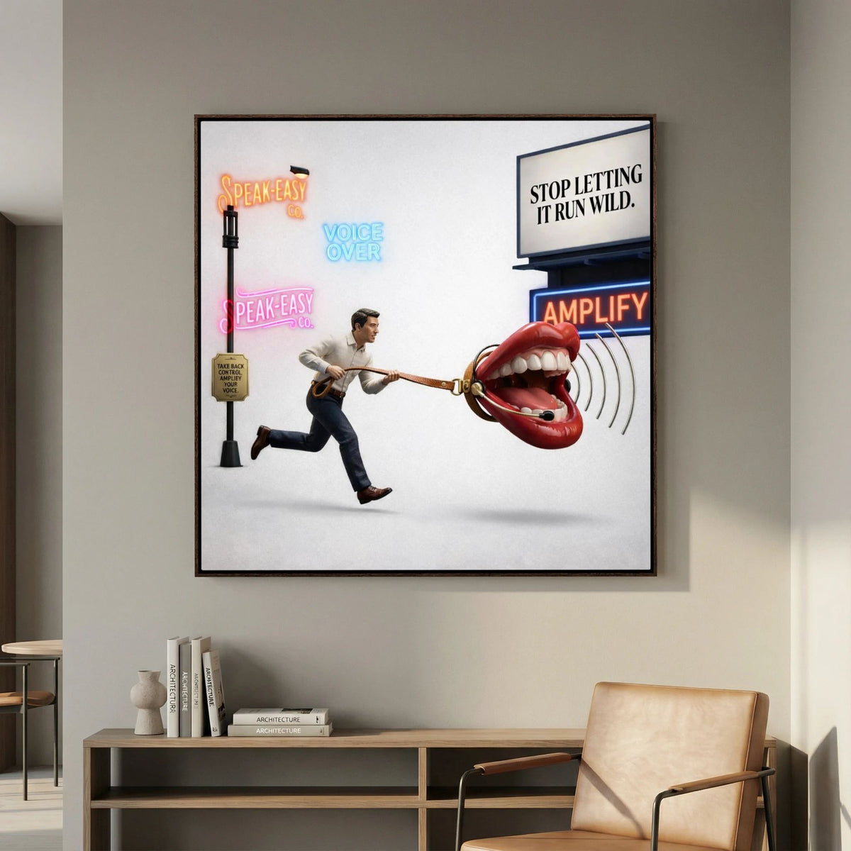 Voice Without Border Canvas