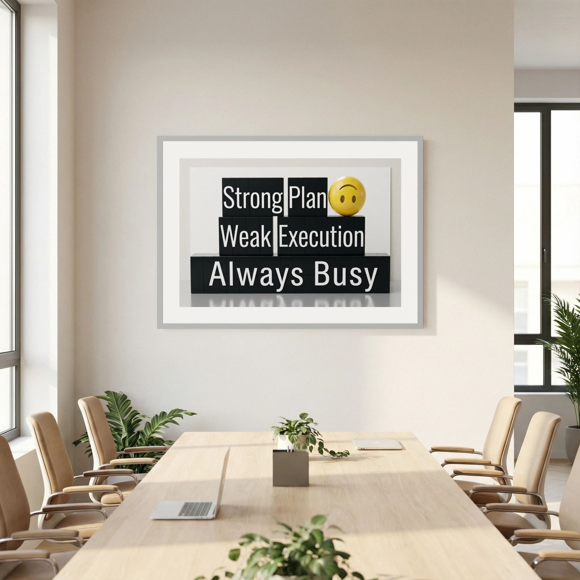 Strong Plan, Weak Execution, Always Busy