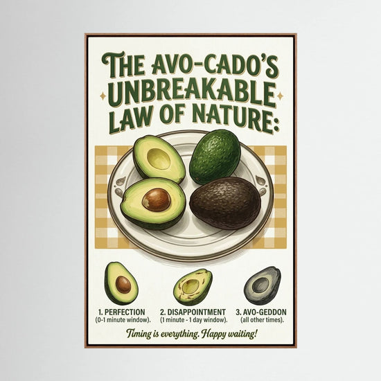 Ripening Avocados Art Print – Canvas Decor