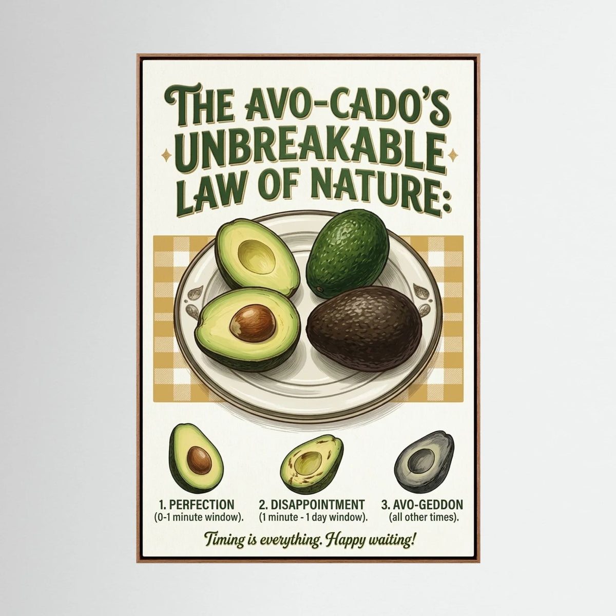 Ripening Avocados Art Print – Canvas Decor