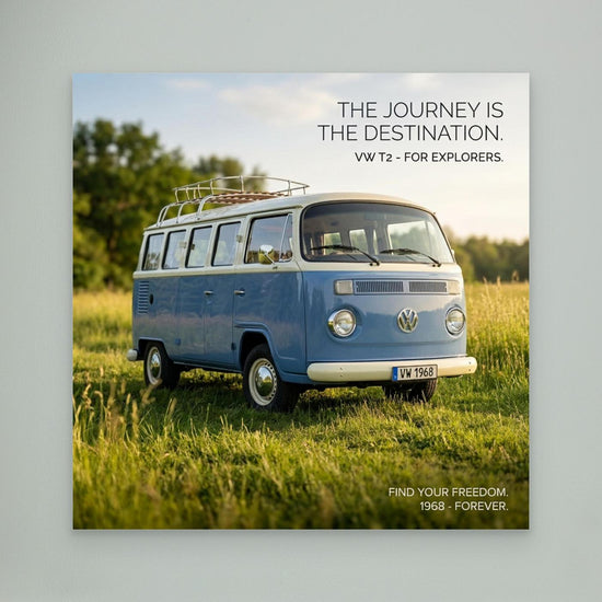 Classic VW T2 Canvas – The Destination