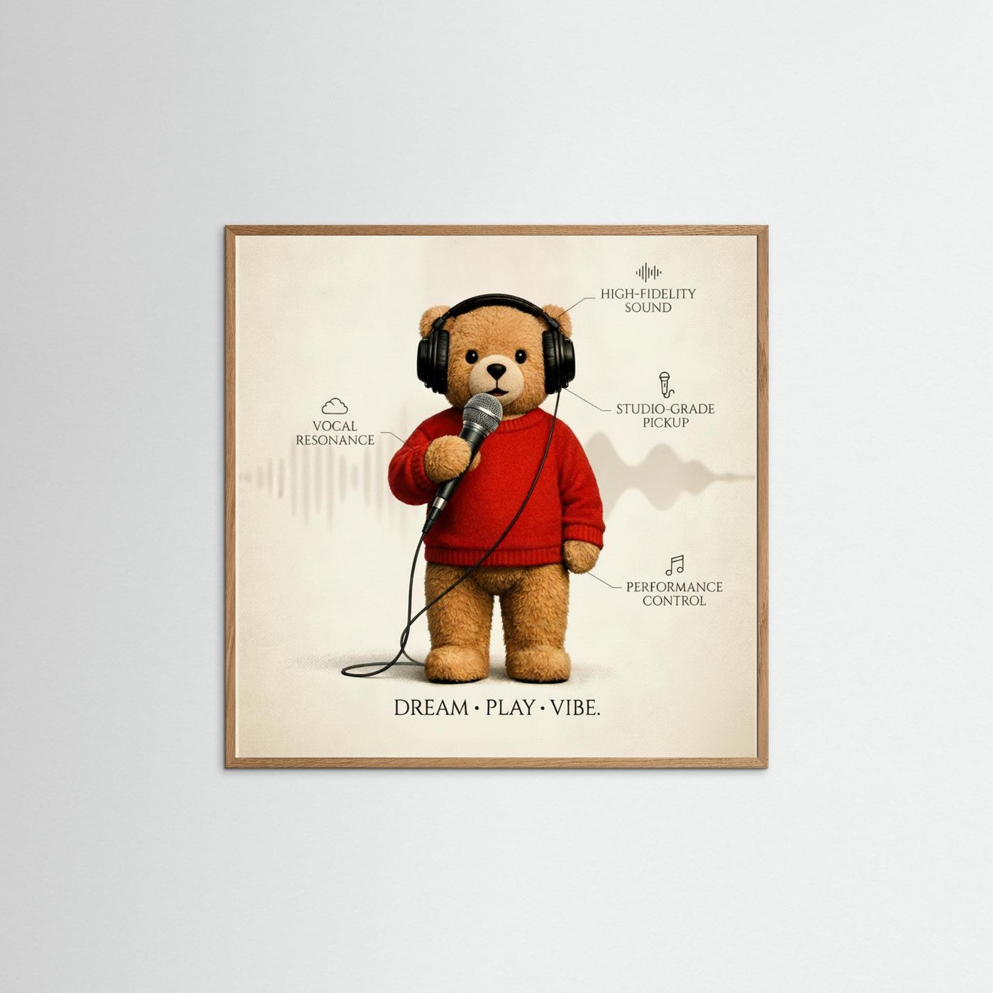 The Singing Teddy Poster