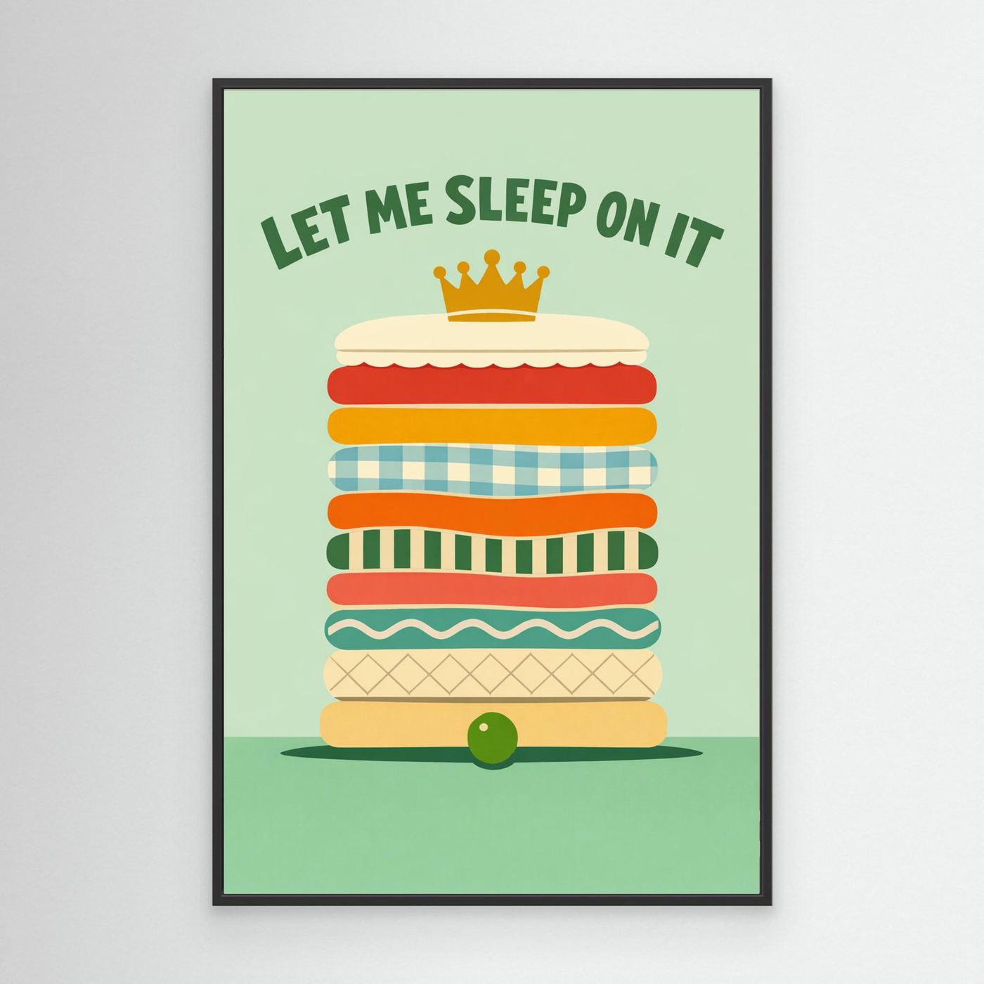 Swedish Princess Cake – Vintage Wall Art Let Me Sleep On It