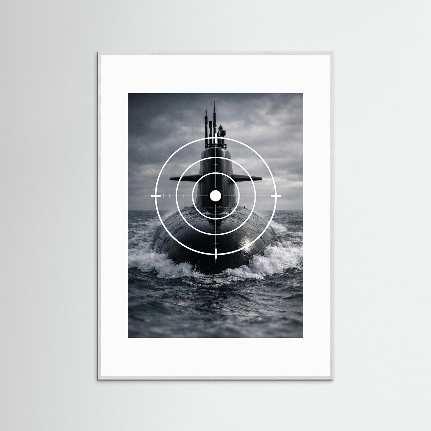 The Submarine – Modern Art Print