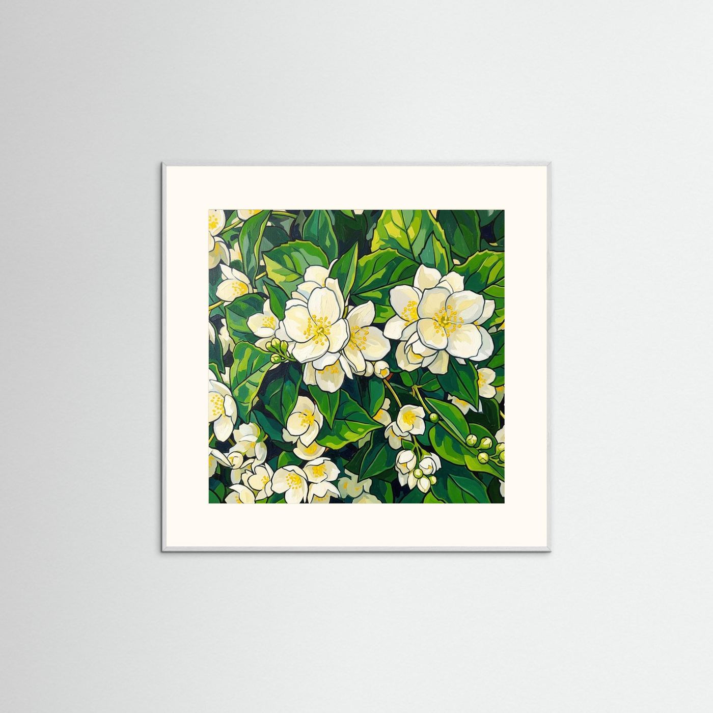 Jasmine Bloom Botanical Fine Art Wall Decor