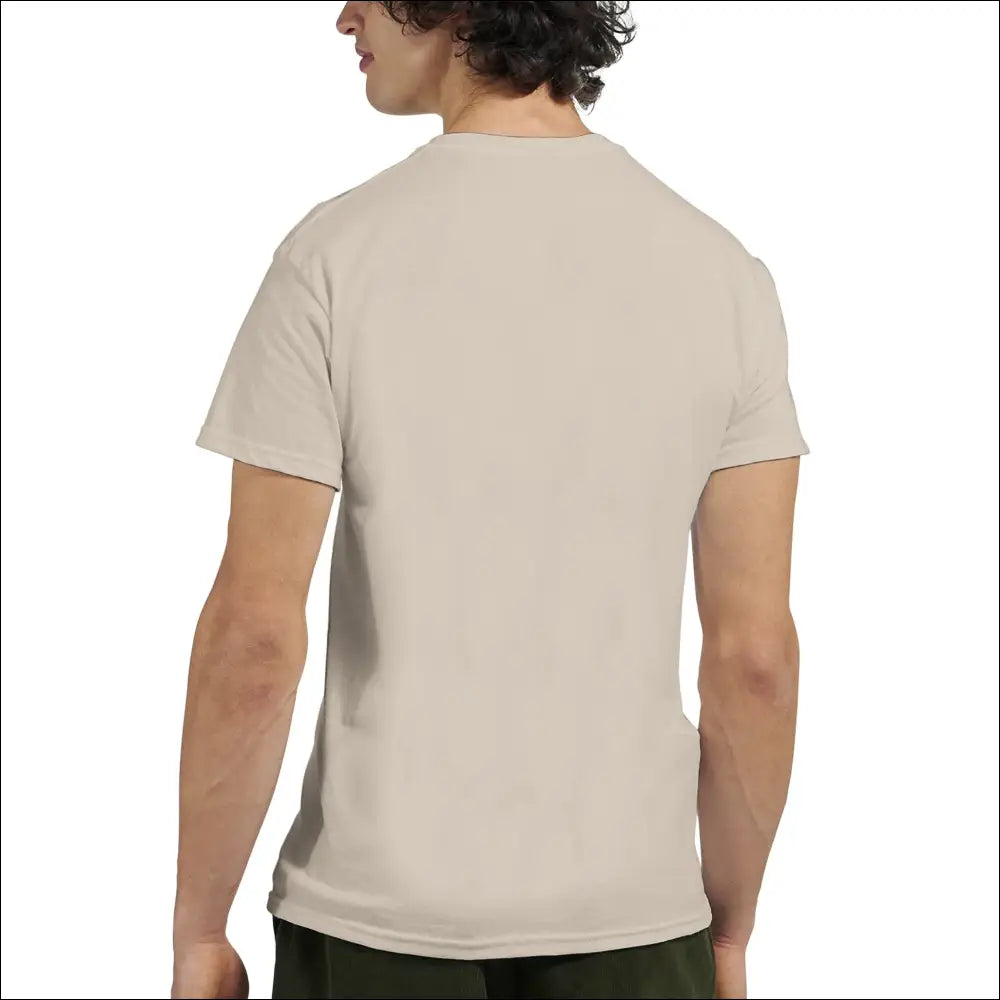 Morbror T-shirt med Panda Motiv | Klassisk Passform - Print Material