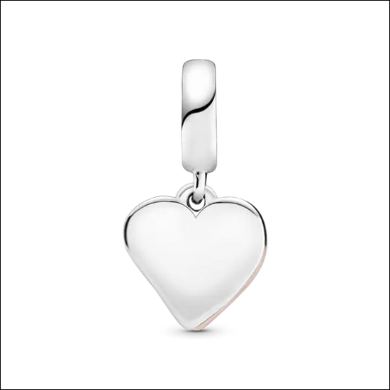 Pandora Heart Charm 788693C01 – Roséguldpläterad med zirkoner s925 ALE - 6 Hjärta - Hängsmycke / Berlock