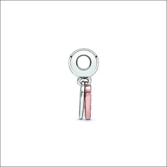 Pandora Heart Charm 788693C01 – Roséguldpläterad med zirkoner s925 ALE - 6 Hjärta - Hängsmycke / Berlock