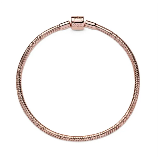Pandora Moments Snake Chain Armband – Roséguldpläterad kundfavorit