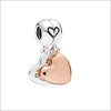 Pandora Mother & Daughter Love Heart Dangle Charm