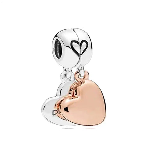 Pandora Mother & Daughter Love Heart Dangle Charm