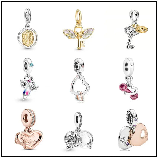 Pandora Style – Angel Wings Dangle Charm 798485C01 - Änglavingar - Hängsmycke