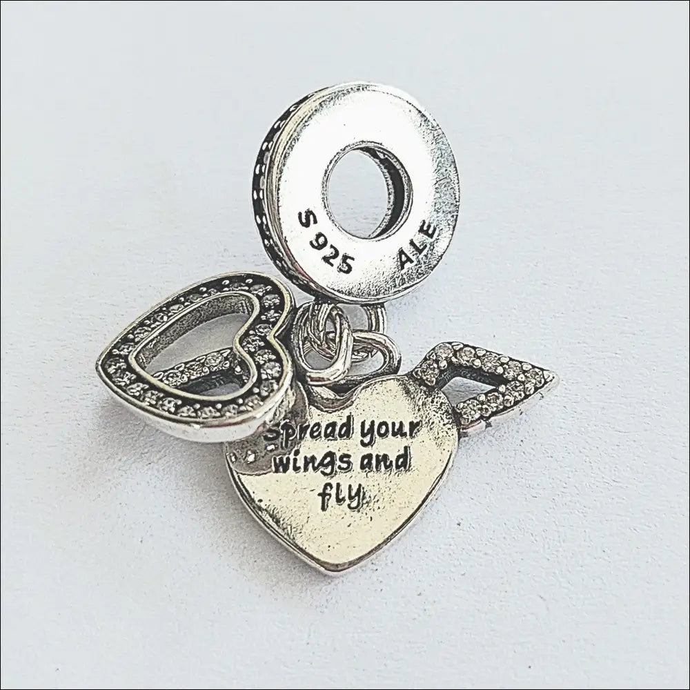 Pandora Style – Angel Wings Dangle Charm 798485C01 - Änglavingar - Hängsmycke