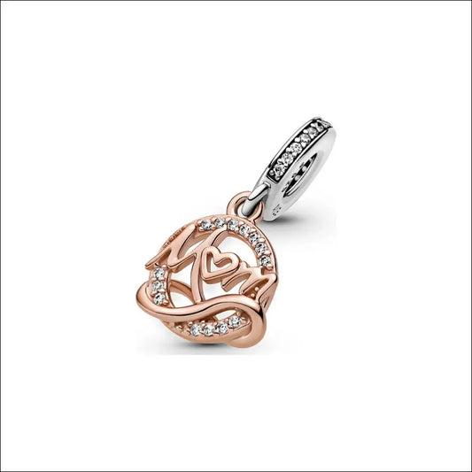 Pandora Two-tone Mom Dangle Charm 789374C01 - 11 Mamma - Hängsmycke
