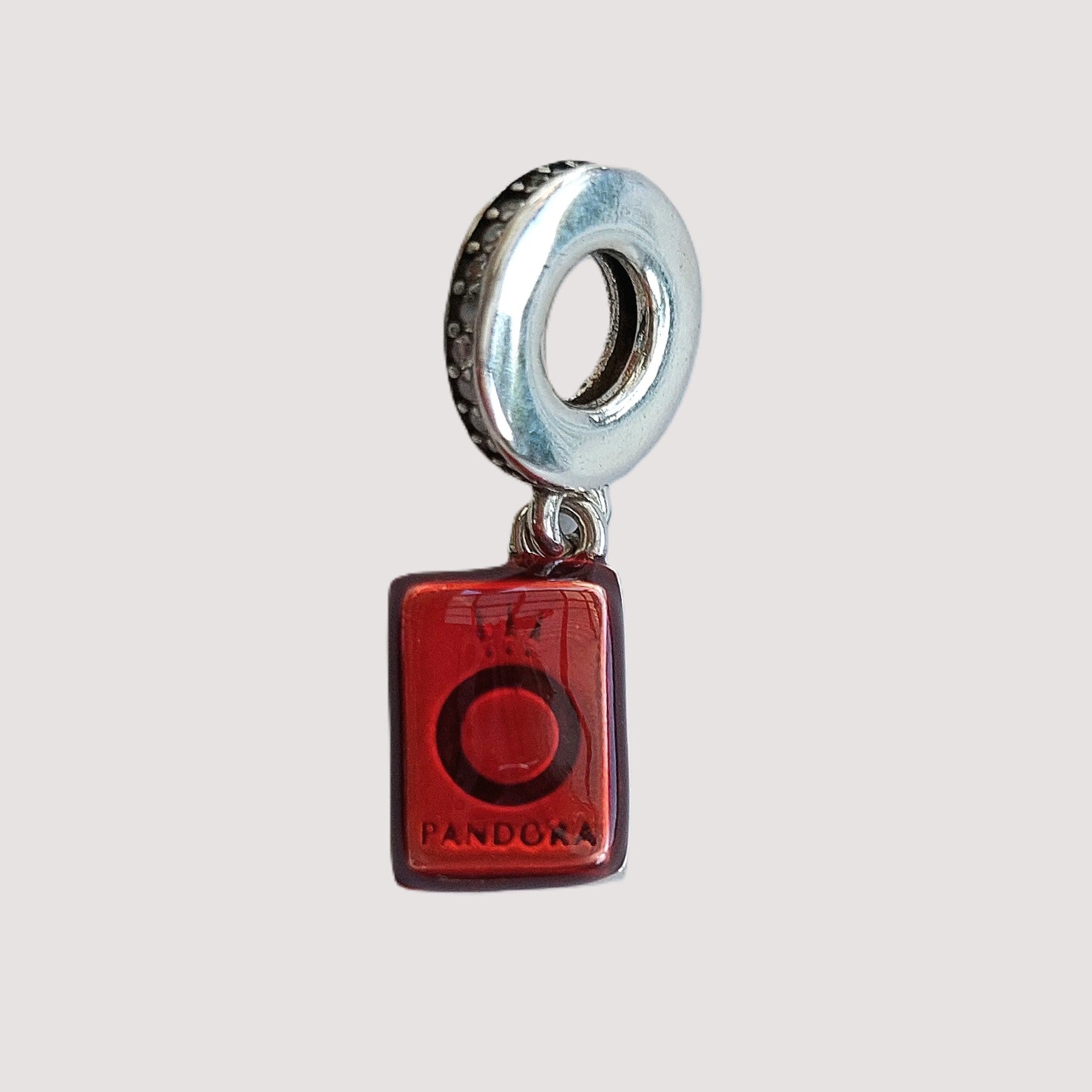 Pandora Mahjong Get Rich Charm – Röd emalj & sterling silver s925 ALE
