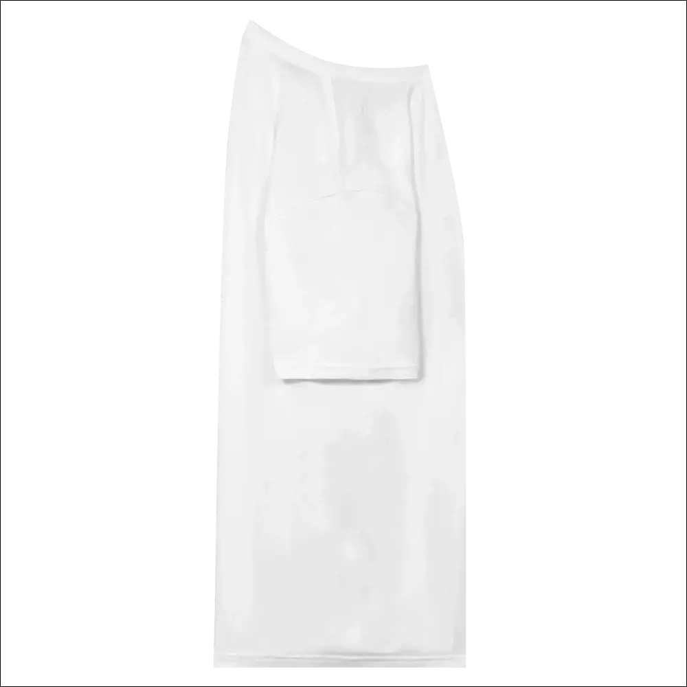 Owl T‑shirt – Perfect Drawing i Vit Kolpennestil - Print Material