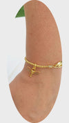 Studded Chain Moments Armband – 14K Guldfärgad Kedja Bröllopsgåva