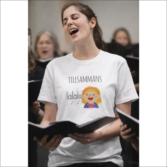 Sång och gemenskap: T-shirt för sångälskare - Print Material