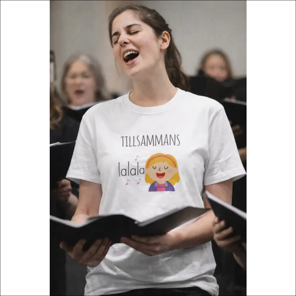 Sång och gemenskap: T-shirt för sångälskare - Print Material