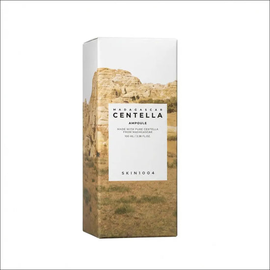 Skin1004 Madagascar Centella Ampull 100ml för lugnande och återfuktande hudvård.