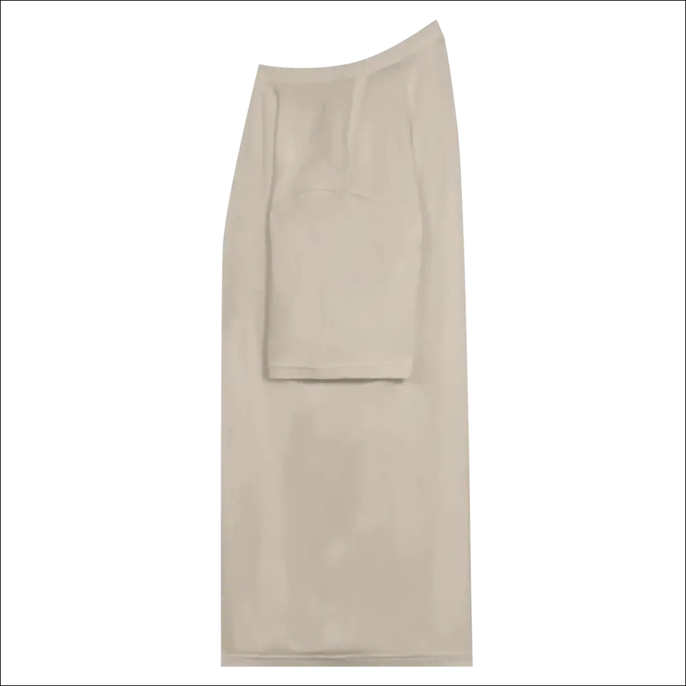 Smiling Pocket Classic Unisex Crewneck T-shirt | Premium Cotton Blend for DTG Printing in light beige color