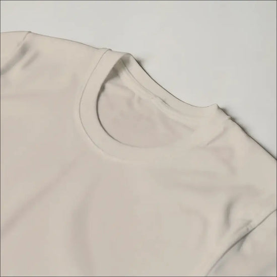 Smiling Pocket Classic Unisex Crewneck T-shirt | Premium Cotton Blend for DTG Printing - närbild av t-shirt