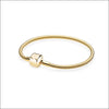 Armband med Snake Bone-Länk - Berlockarmband av Silver - Style 4 / 17cm