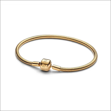 Armband med Snake Bone-Länk - Berlockarmband av Silver