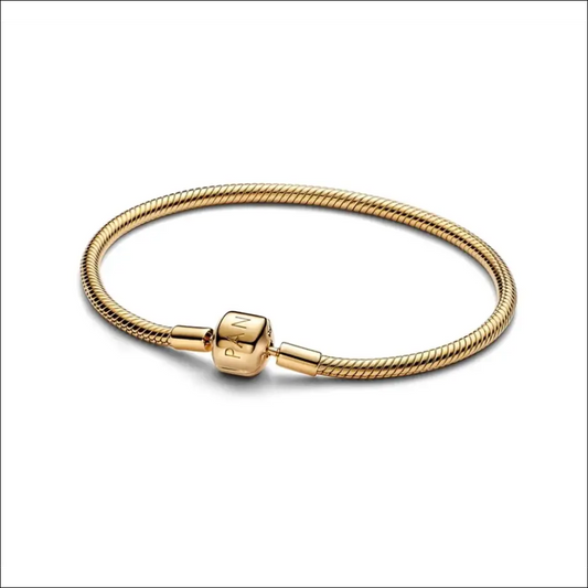 Armband med Snake Bone-Länk - Berlockarmband av Silver